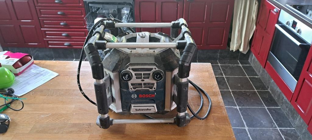 Bosch werfradio, Ophalen