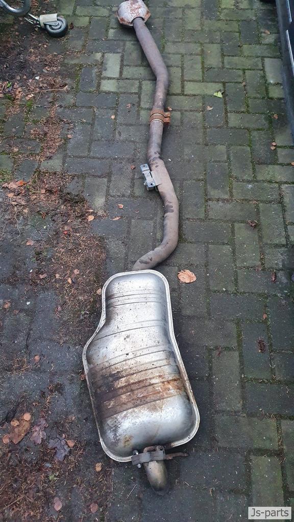 Uitlaat einddemper met katalysator BMW 3-serie E46 318d/320d, Auto-onderdelen, Gebruikt, -, -, Ophalen of Verzenden