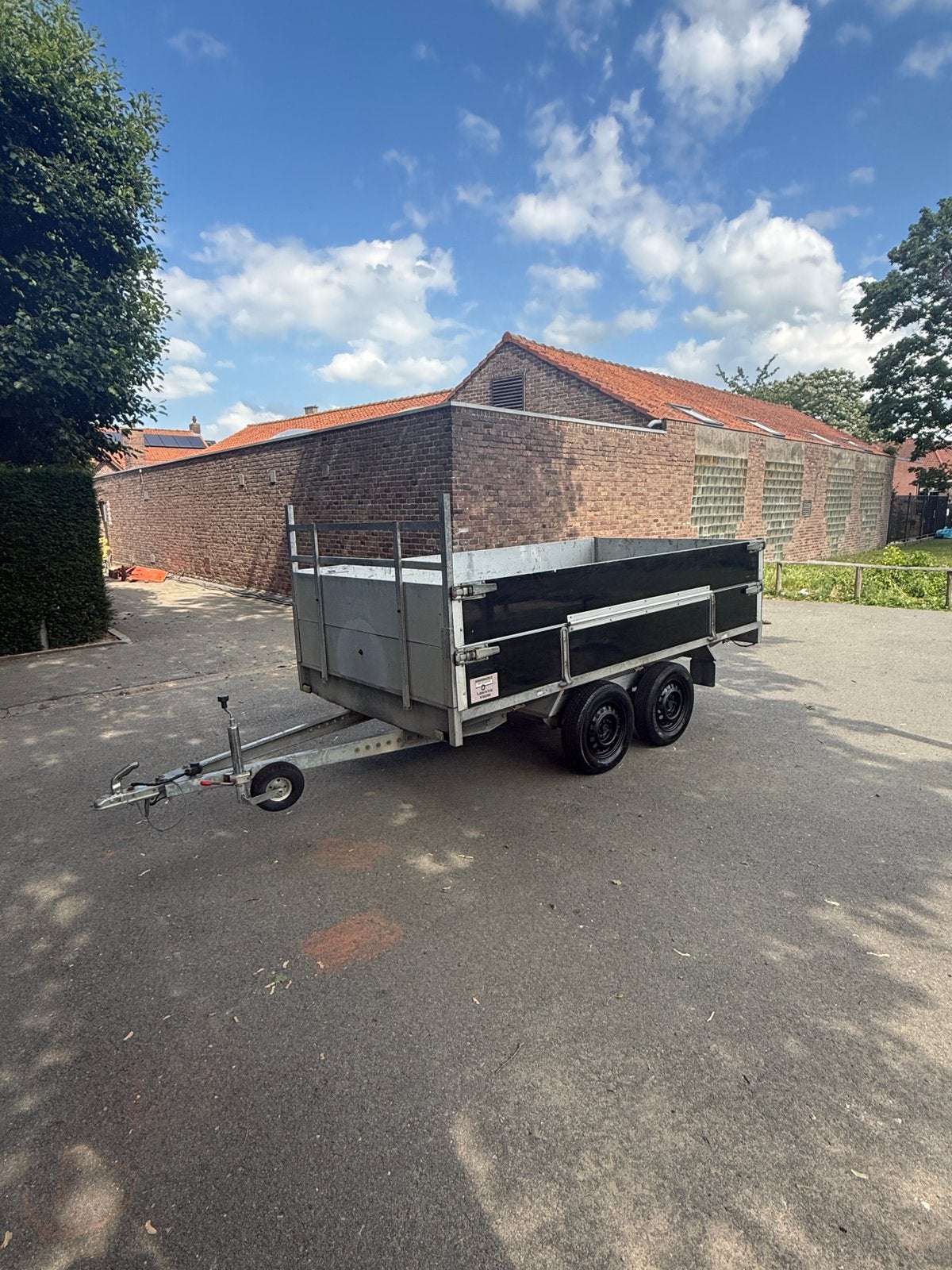 ALKO aanhangwagen – 300 x 150 cm – Rijbewijs B, Ophalen, Zo goed als nieuw