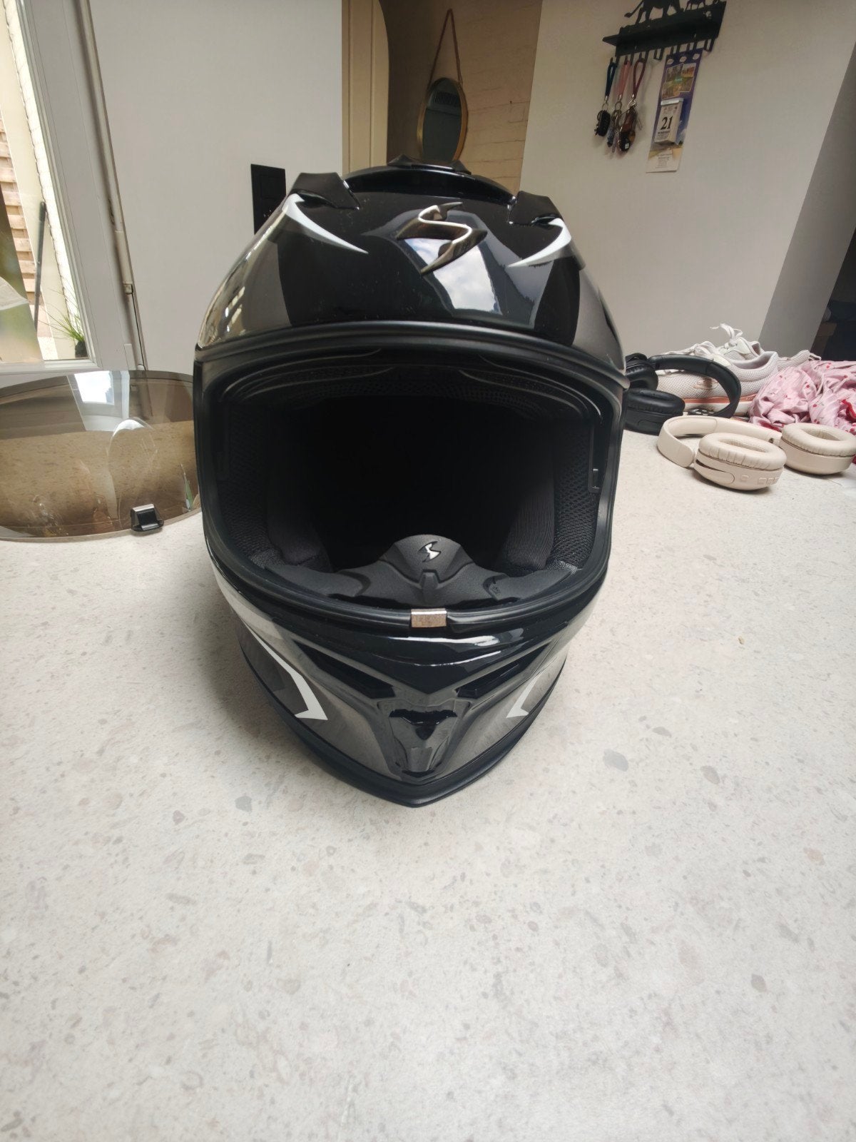 Scorpion EXO-520 O AiMotorhelm M, Fietsen en Brommers, Ophalen of Verzenden, Medium