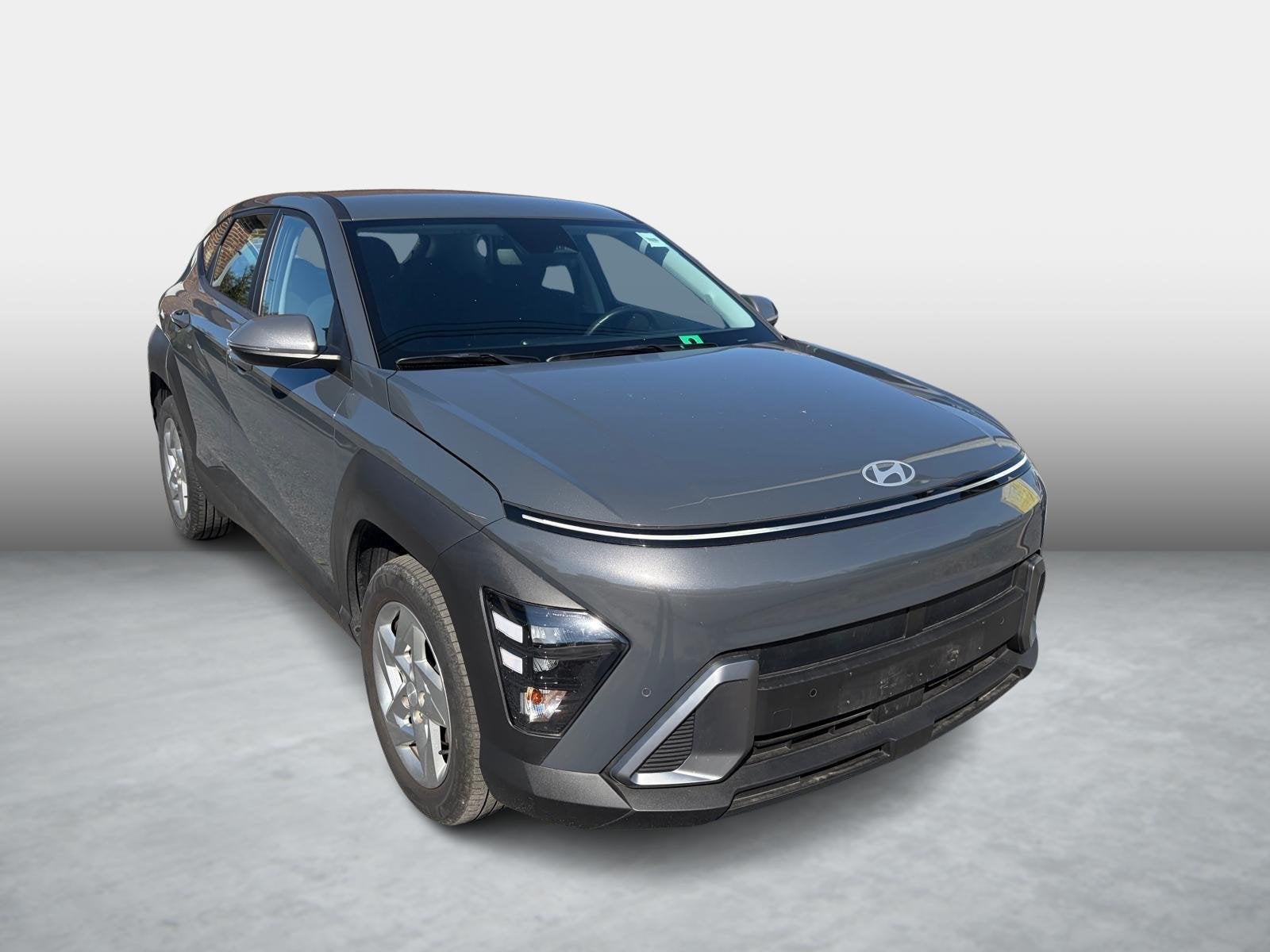 Hyundai Kona 1.6 T-GDI Techno 48V 7-DCT, https://public.car-pass.be/vhr/ee8850d3-1bec-4304-9b90-c2d04604c401, Stof, Gebruikt, 4 cilinders