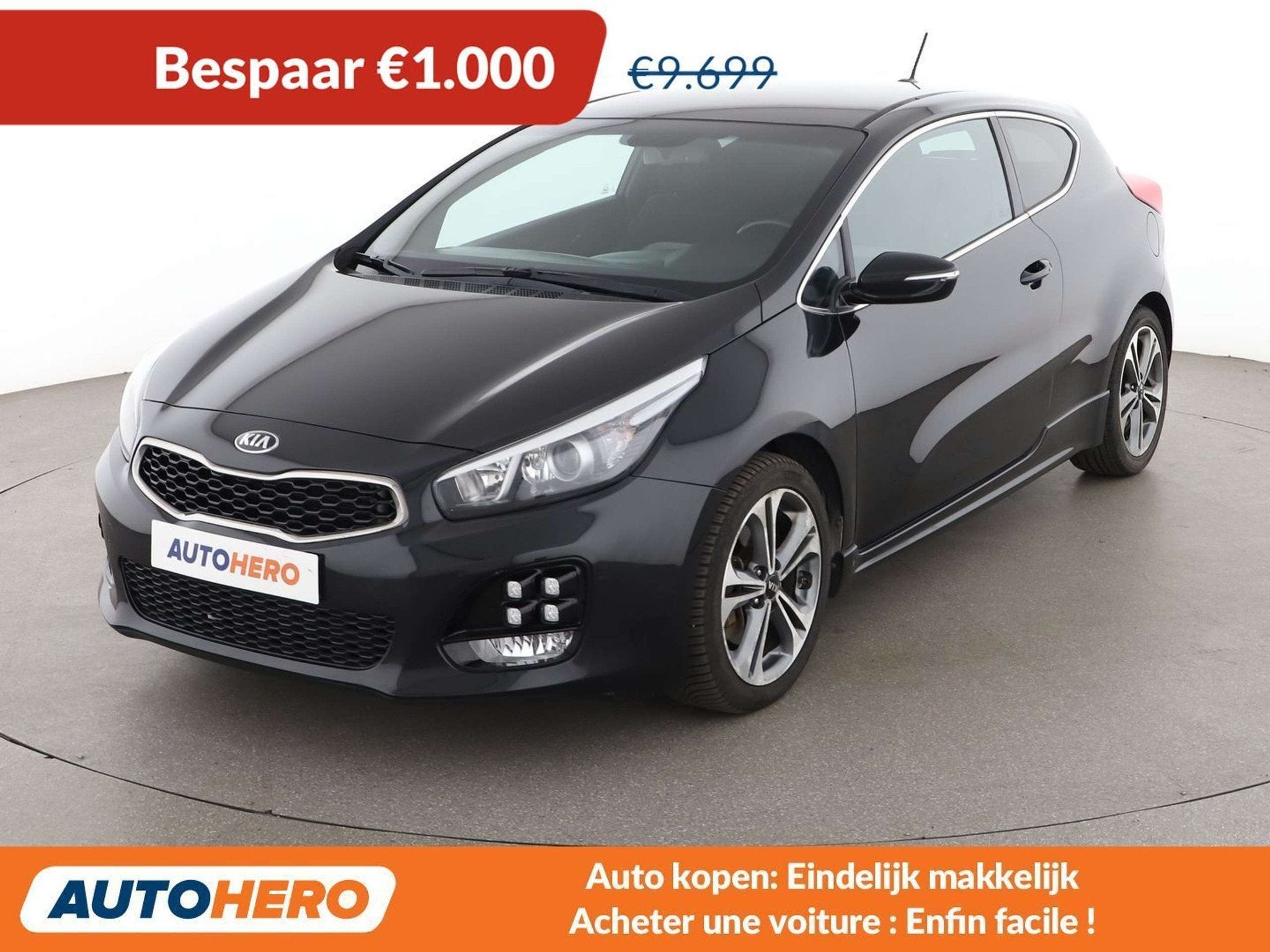 Kia ProCeed / pro_cee'd 1.6 CRDi GT Line, Autos, Achat, Boîte manuelle, Noir, Volant multifonction