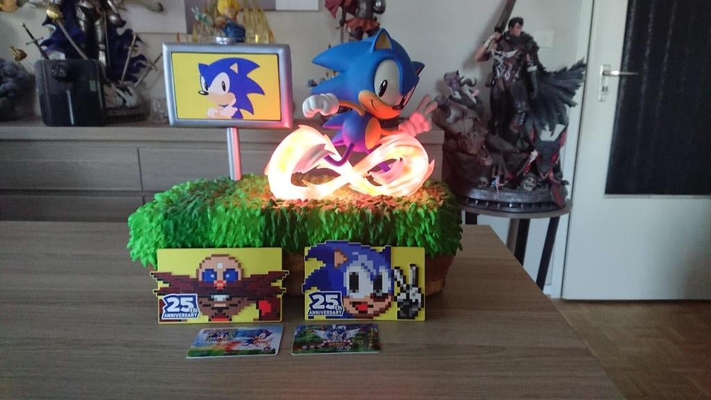 Sonic the Hedgehog 25th Anniversary Exclusive First4Figures, Verzamelen, Ophalen, Zo goed als nieuw