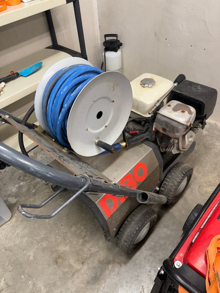 DiBO PTL-M 200/18 professionele hogedrukreiniger benzine 200, Jardin & Terrasse, Enlèvement, Utilisé, Essence, Dibo