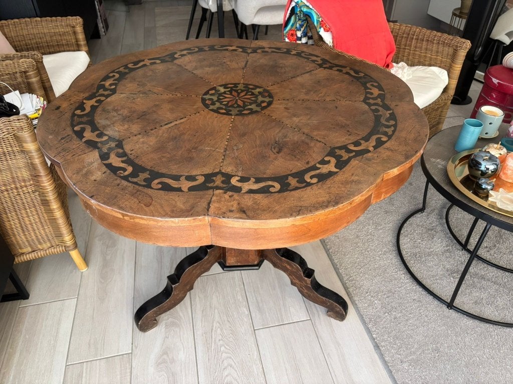 Table guéridon, Antiek en Kunst, Antiek | Meubels | Tafels, Ophalen