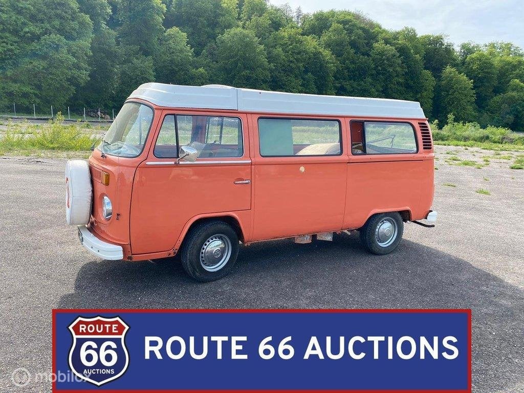 Volkswagen Transporter T2 | 1974 | Route 66 Auctions, Autos, Achat, Entreprise, Autre carrosserie, Essence