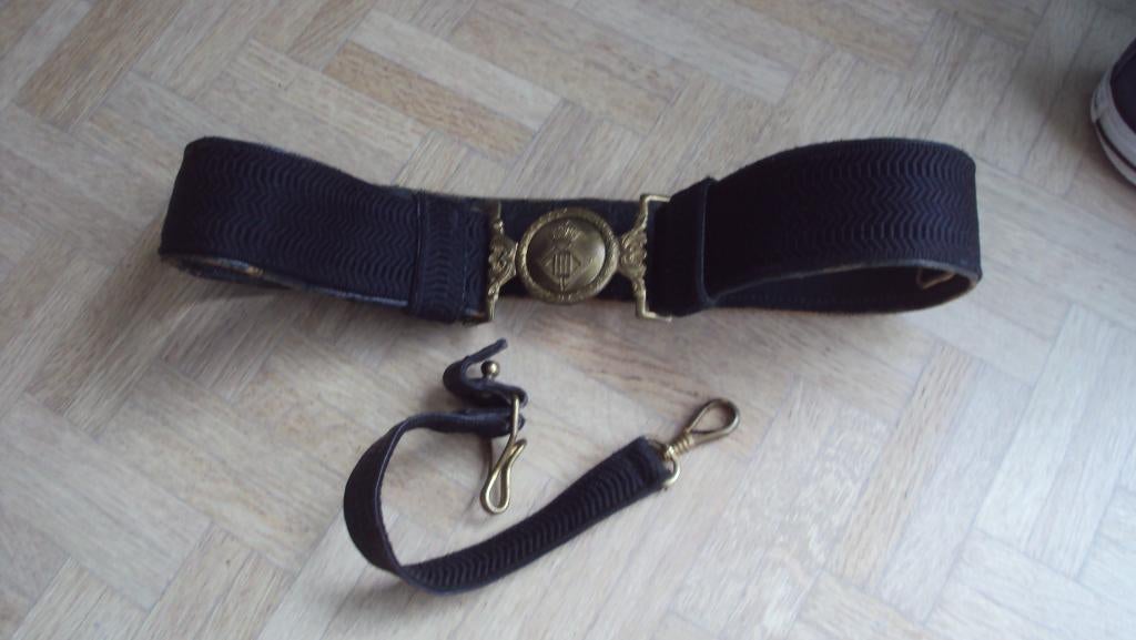 Ceinture de gala ABBL WW2 avec porte-sabre, Enlèvement ou Envoi