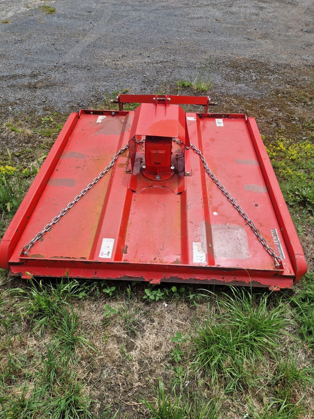 Gyrobroyeur / Faucheuse de refus, Enlèvement