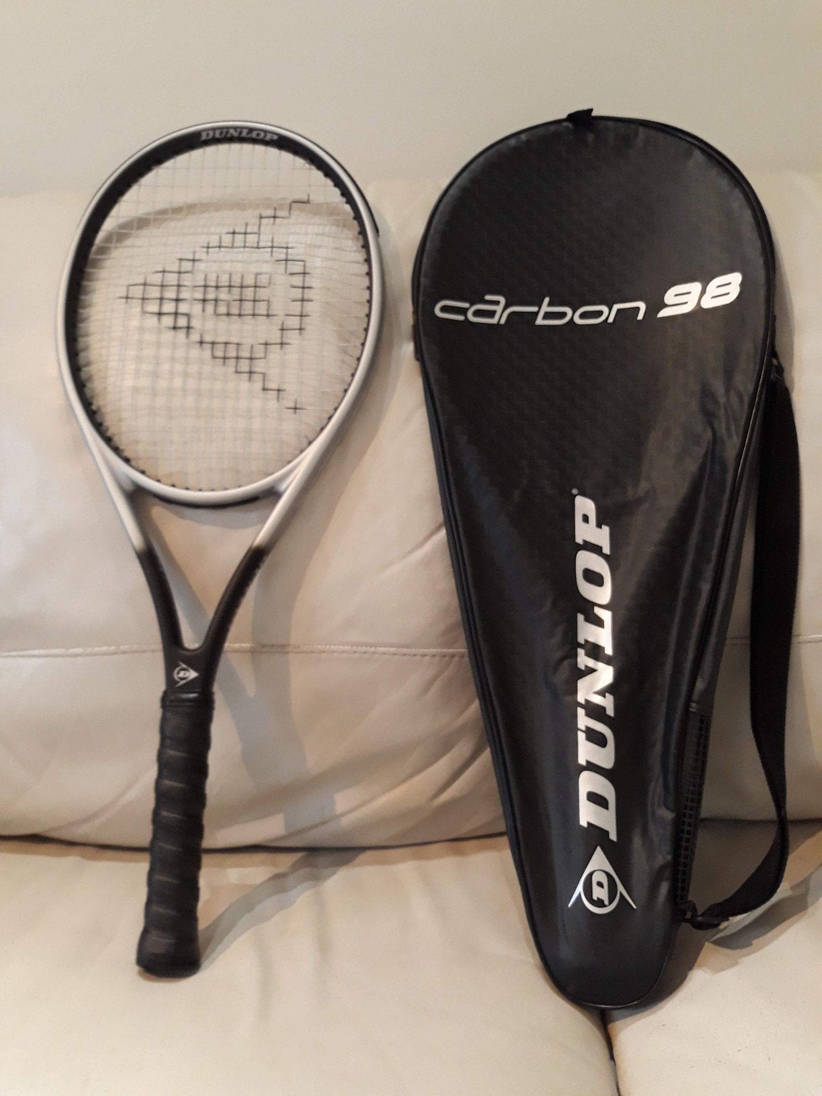 Raquette tennis., Enlèvement, Raquette, Dunlop