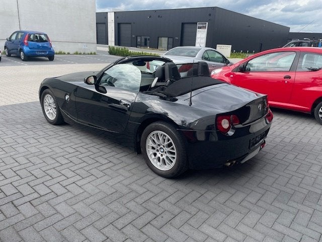 BMW Z4 2.2I 6 Cilinder, Leder, Zetelverwarming, Elek. dak, Auto's, BMW, 2171 cc, Achterwielaandrijving, Cabriolet, Zwart