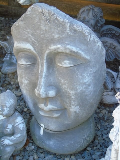 visage en pierre pat gris-blanc , grand choix !, Enlèvement, Neuf, Pierre, Autres types