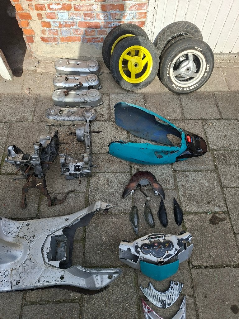 Scooter lot, Fietsen en Brommers, Ophalen, Gebruikt, Frame, Overige merken