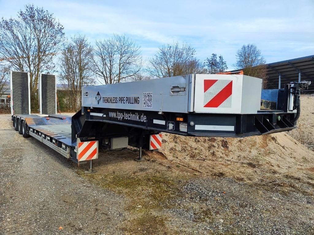 Mol Dieplader 3 assen gestuurd Zeer netjes!, Zakelijke goederen, Machines en Bouw | Transport, Ophalen