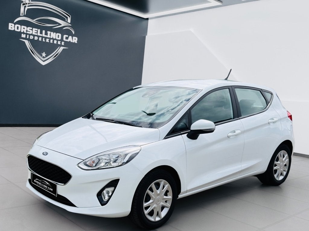 Ford fiesta 1.1 benzine/2020/airco/sensoren/cruise/carplay/, Auto's, Euro 6, Wit, Bedrijf, Handgeschakeld