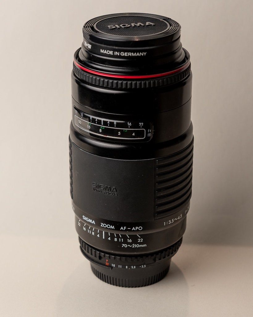 Sigma telezoom lens met Nikon F-vatting, Sigma, Enlèvement, Utilisé, Monture Nikon F