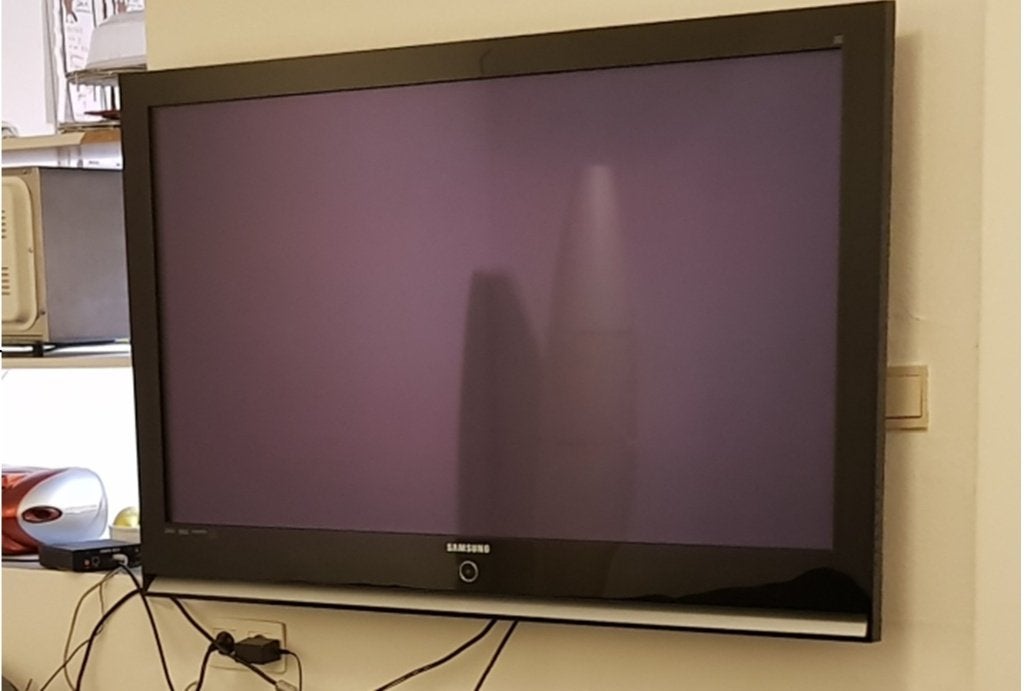 Plasma tv  Samsung 50", Audio, Tv en Foto, Ophalen, Gebruikt, HD Ready (720p), Samsung