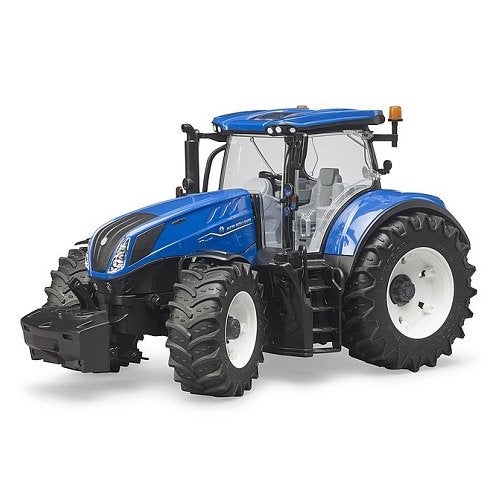 Bruder 3120 New Holland tractor + extra's, Ophalen of Verzenden, Gebruikt