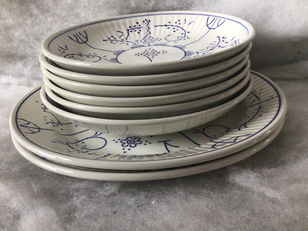 Vintage borden. Boch Copenhague. 16 en 20 cm, Antiek en Kunst, Ophalen of Verzenden