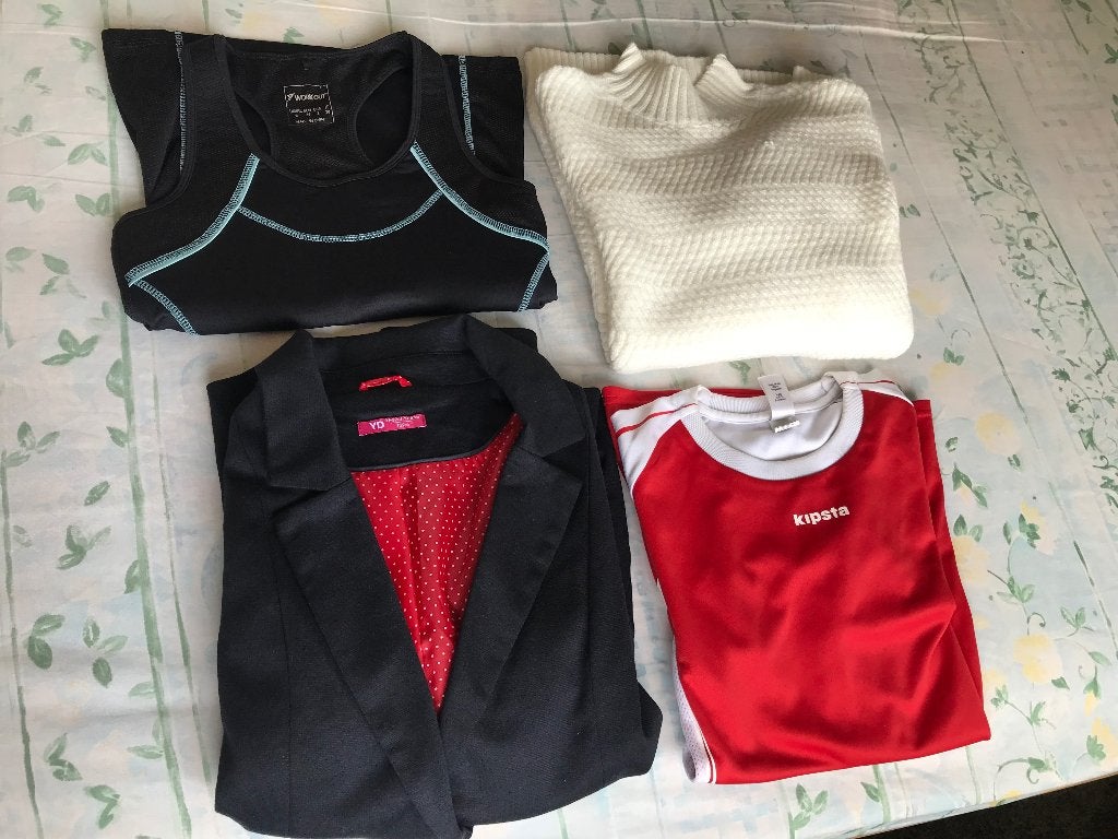 Lot de vêtements Garçons / Filles (+ /- 35 pièces)., Envoi, Utilisé