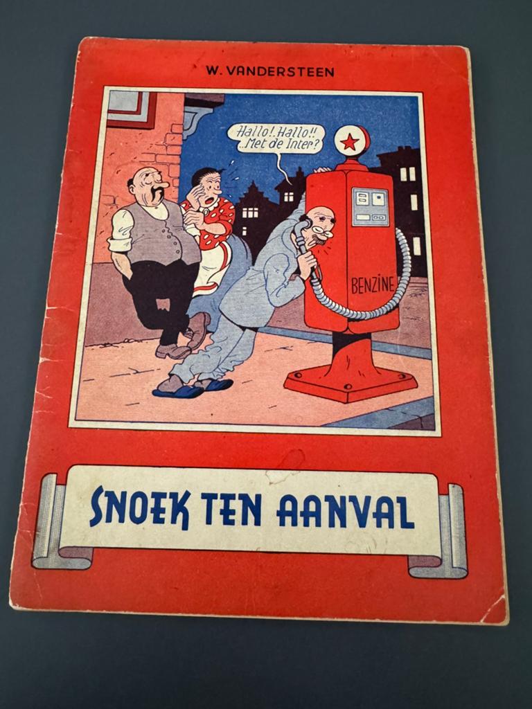 GERESERVEERD Snoek 6. Snoek ten aanval (1954) W.Vandersteen, Livres, BD, Utilisé, Une BD, Enlèvement ou Envoi