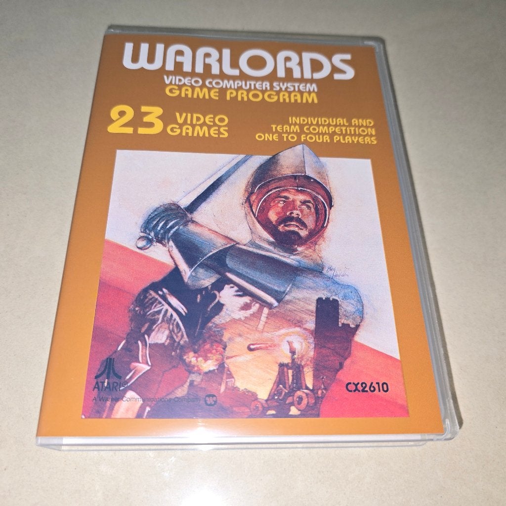 Warlords Atari 2600 Game Case, Consoles de jeu & Jeux vidéo, Jeux | Atari, Envoi, Comme neuf, Atari 2600