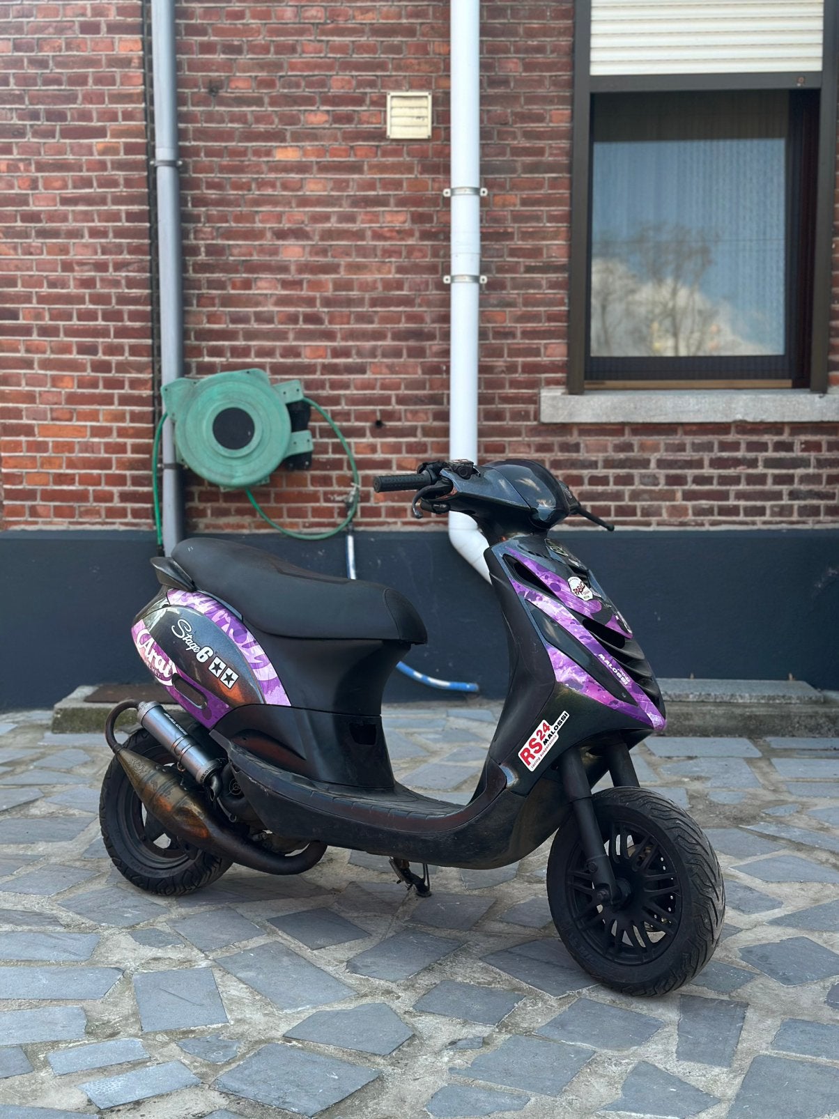 piaggio zip a klasse, Ophalen, Tweetakt, Klasse A (25 km/u), Zo goed als nieuw