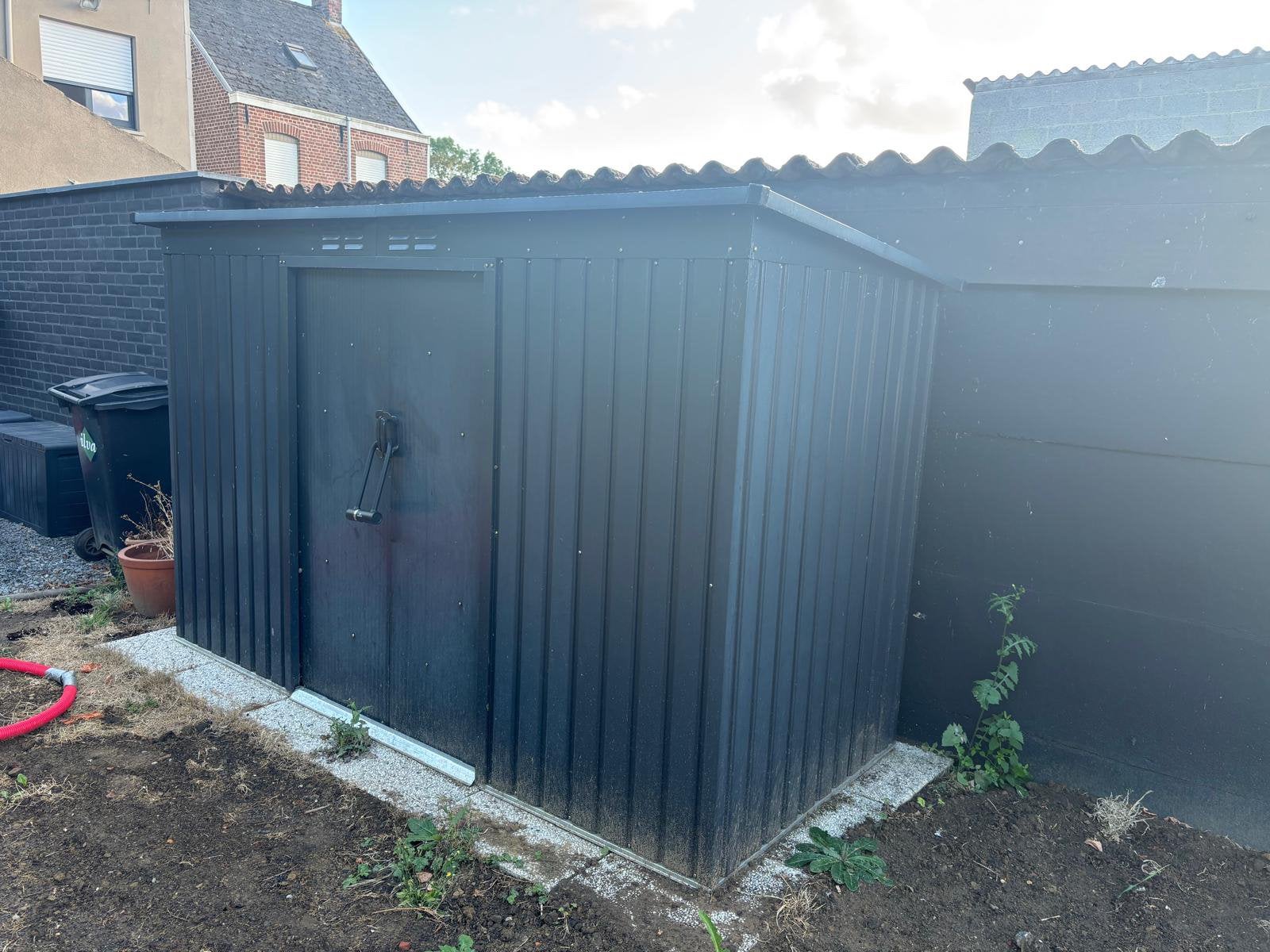 Metalen tuinberging, Ophalen, Gebruikt, Tuinhuis, Minder dan 200 cm