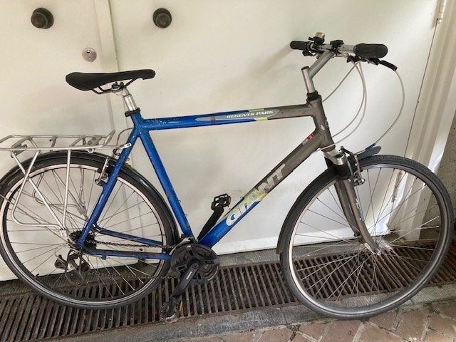 hybride herenfiets GIANT, Ophalen, Gebruikt, Versnellingen, Giant