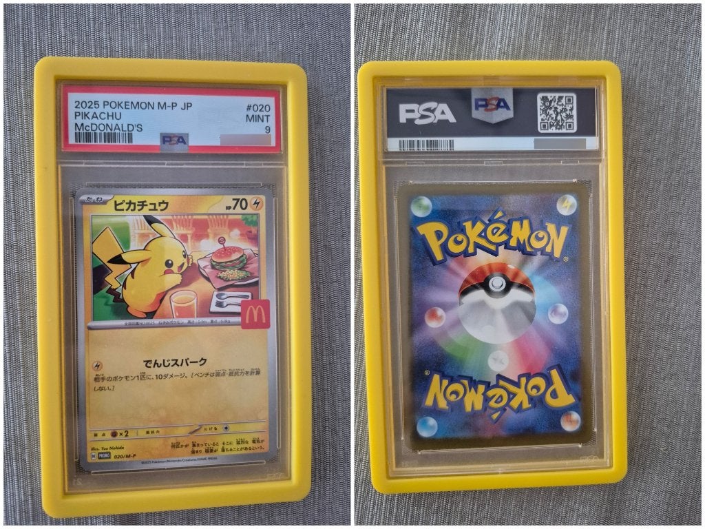 Pikachu #20/M-P – Pokémon Japanese Promo – PSA 9, Enlèvement ou Envoi, Neuf, Cartes en vrac