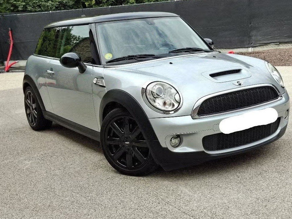 Mini Cooper S 163 Pk Full option, Auto's, Voorwielaandrijving, 4 zetels, Zwart, 4 cilinders
