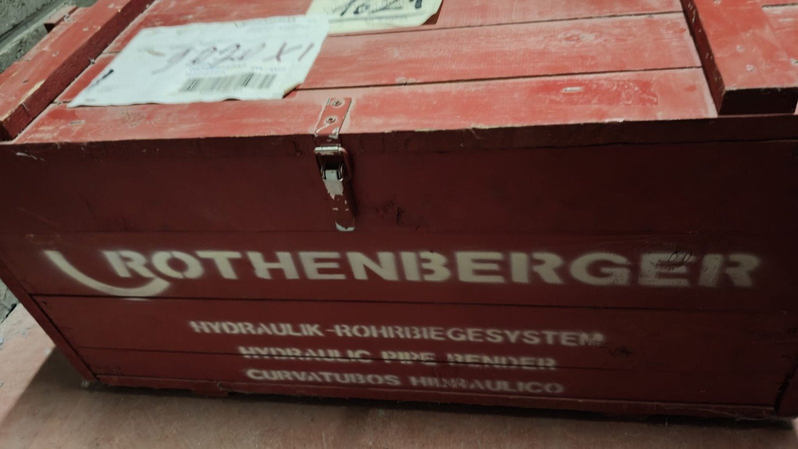 Rothenberger buizenplooier, Doe-het-zelf en Bouw, Ophalen, Zo goed als nieuw