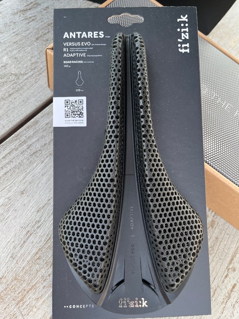 Fizik Antares VS R1 adaptive Carbon NIEUW zadel 149mm zwart, Neuf, Enlèvement ou Envoi, Selle, Carbone