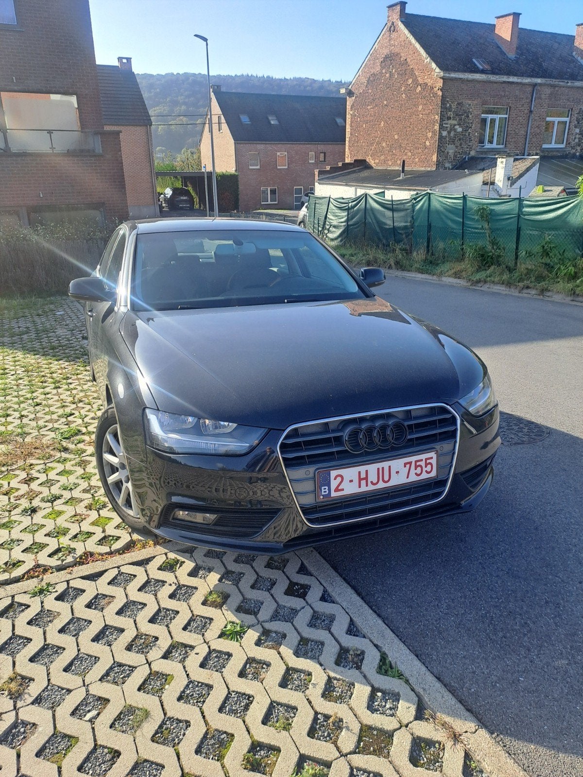 audi A4 limousine, Auto's, A4, Zwart, Diesel, Particulier