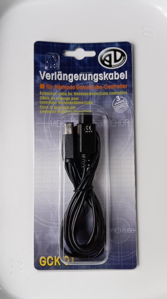 Câble d'extension pour manette Nintendo GameCube neuf, Enlèvement ou Envoi, Neuf
