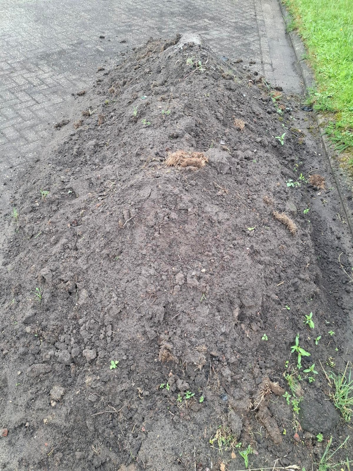 Gratis zwart zand, Jardin & Terrasse, Terre & Fumier, Enlèvement, Terre pour jardin