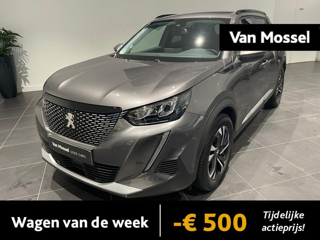 Peugeot 2008 1.2T Allure automaat (automatique), Autos, Argent ou Gris, Achat, 1250 kg, Entreprise