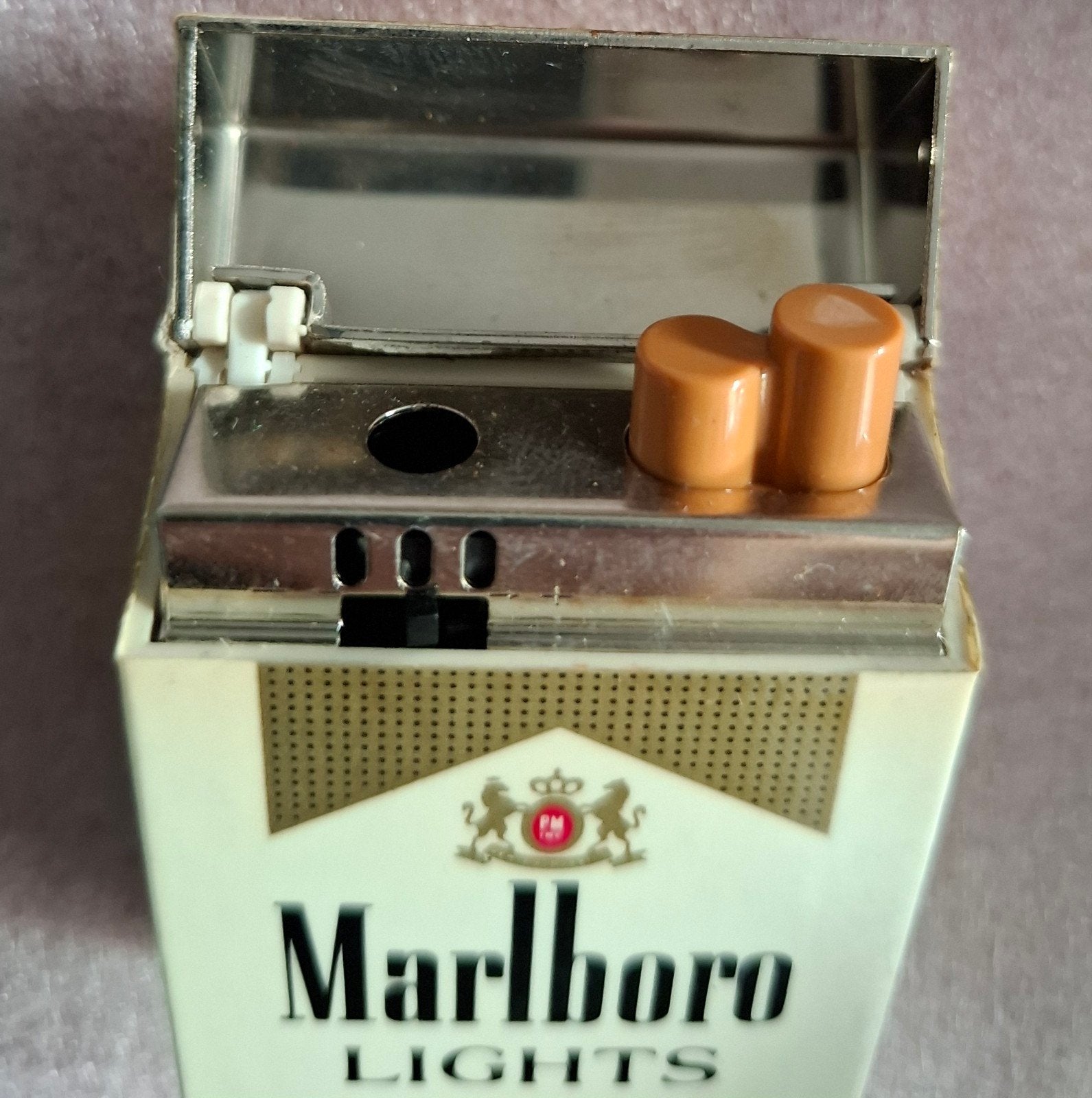 Vintage Aansteker Briquet Marlboro Light   12, Collections, Enlèvement ou Envoi, Comme neuf, Briquet