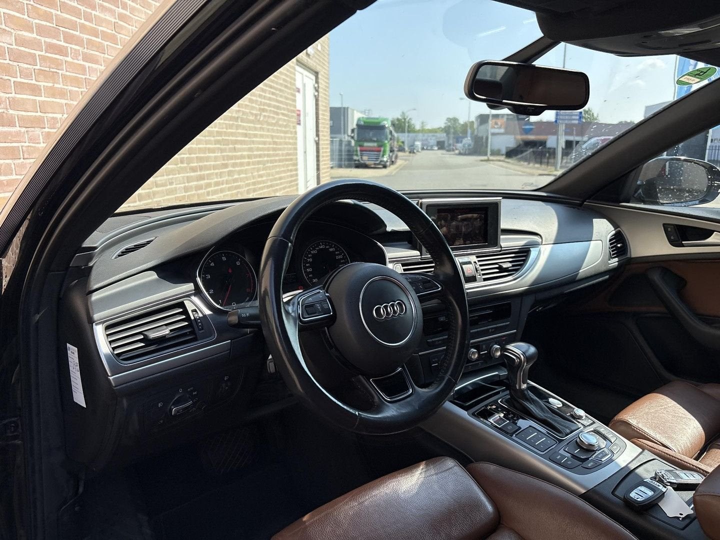 Audi A6 Limousine 2.0 TFSI Business Edition Automaat | Clima, Autos, Audi, Achat, Entreprise, 149 g/km, Noir