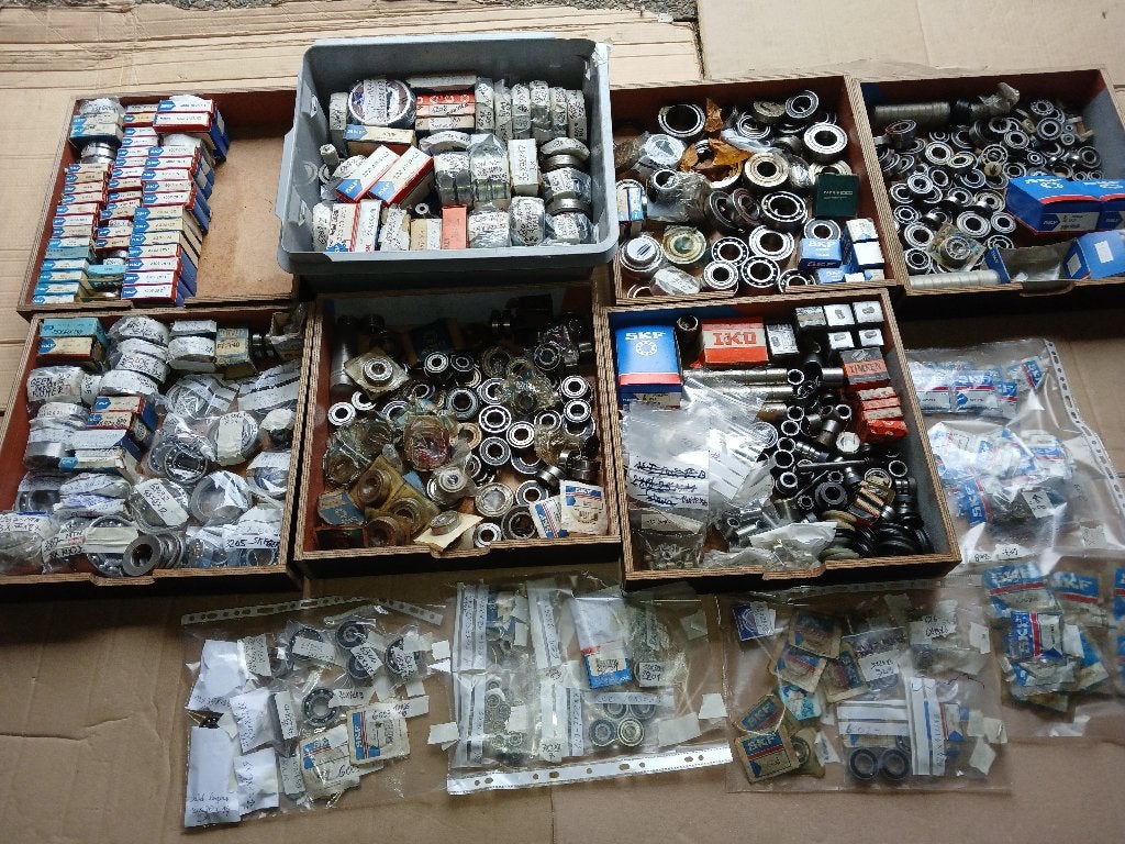 OLTAIMER Moto + Auto lot kogellager +naaltlagers  nieuw, Motoren, Ophalen, Nieuw