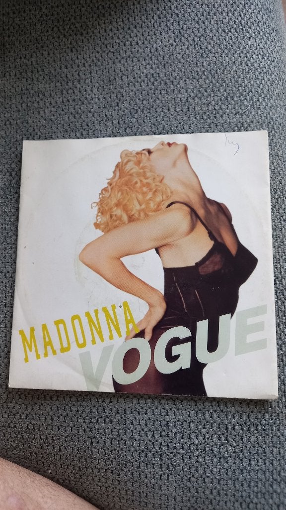 vinyl (45T) madonna "vogue", Enlèvement, 1980 - 1989, Utilisé