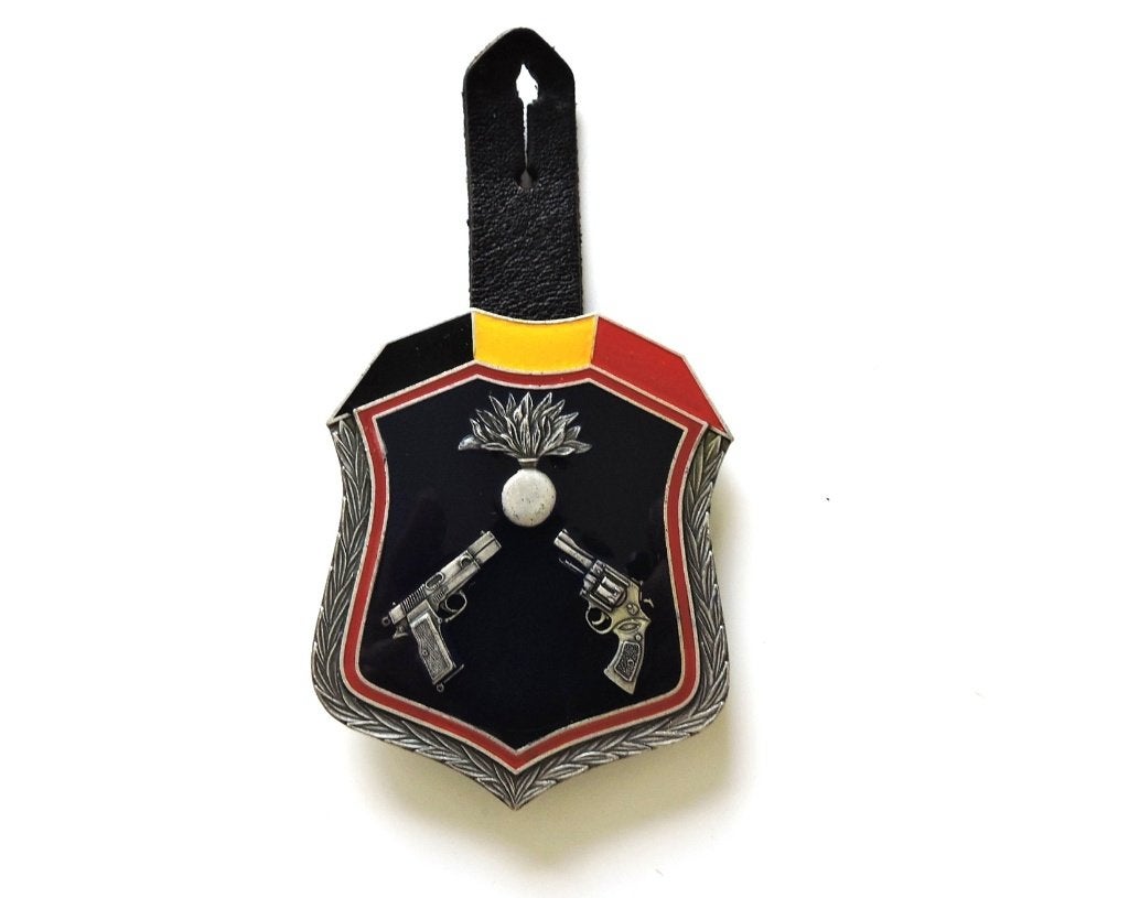 RIJKSWACHT Medaille van voormalig schietinstructeur, Verzamelen, Ophalen of Verzenden, Rijkswacht