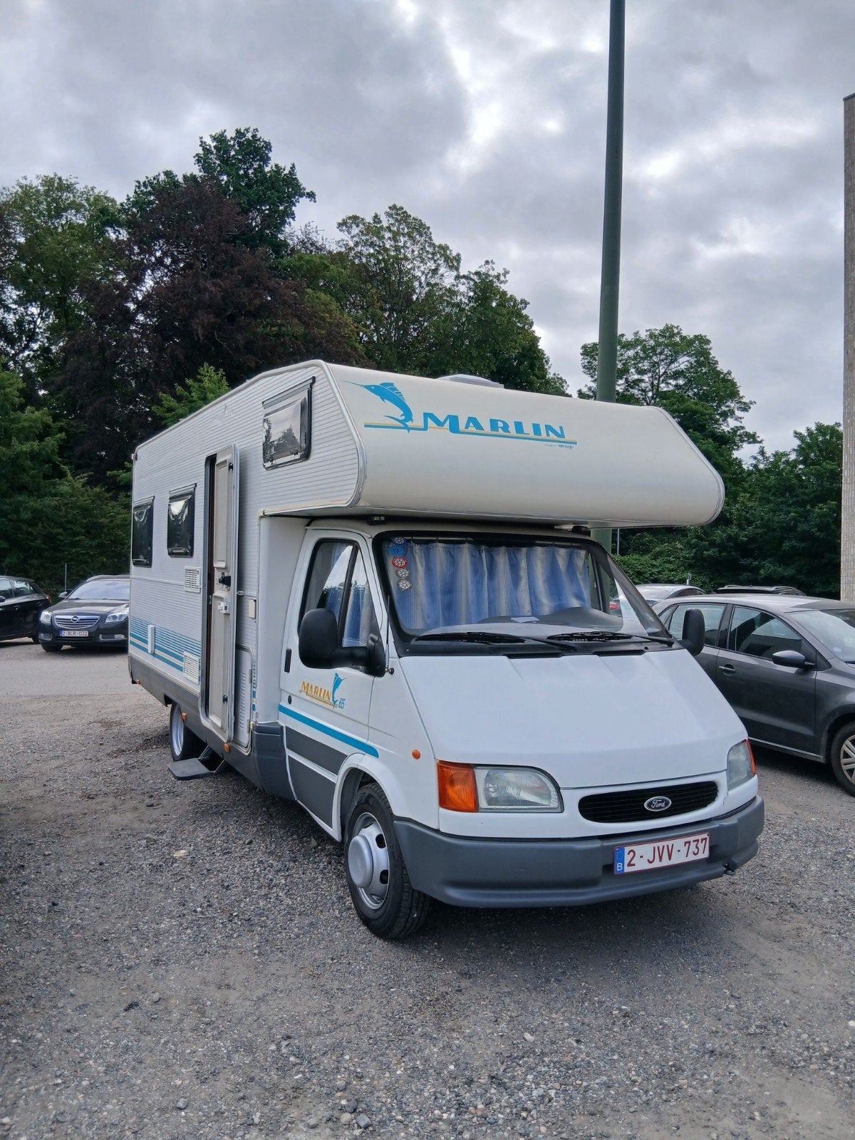 ford transit elnagh, Caravans en Kamperen, Mobilhomes, Alkoof, Ringverwarming, Douche, Ford