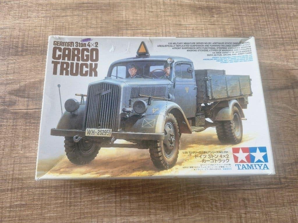 Tamiya 1/35 German 3ton 4x2 Cargo Truck, 1:32 tot 1:50, Nieuw, Ophalen of Verzenden, Truck
