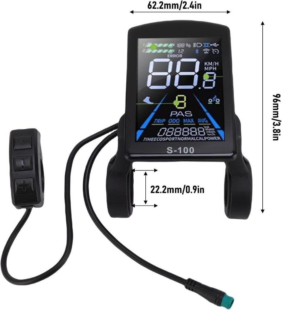 LCD vélo électrique, Vélos & Vélomoteurs, Accessoires vélo | Compteurs de vélo, Enlèvement ou Envoi, Capteur de cadence, Neuf