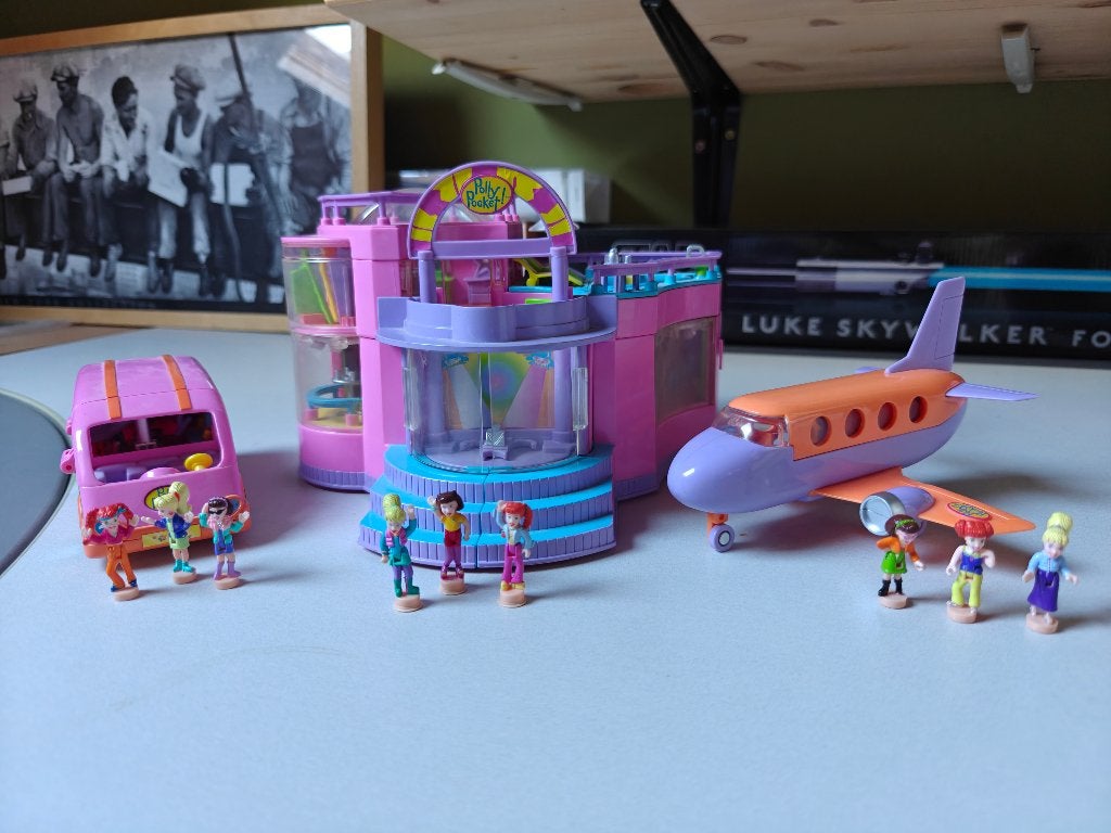 Coffret Polly Pocket Polly & the Pops, Collections, Jouets, Comme neuf, Enlèvement ou Envoi