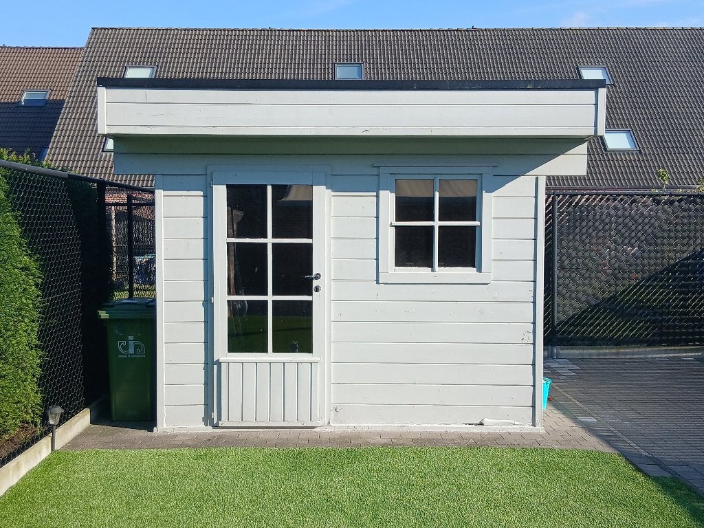Gratis tuinhuis zelf afbreken en ophalen, Tuin en Terras, Tuinhuizen, Gebruikt, Tuinhuis, Hout, 250 tot 300 cm, 200 tot 400 cm