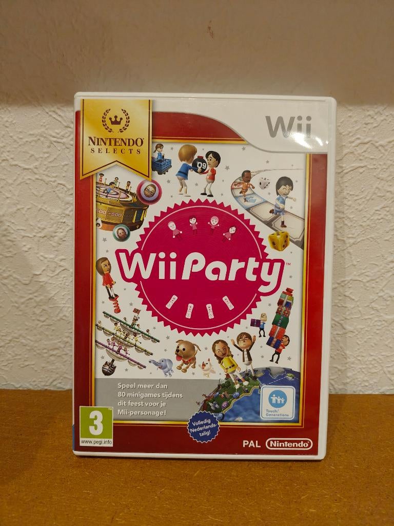 Wii Party, Gebruikt, Overige genres, Ophalen of Verzenden, 3 spelers of meer