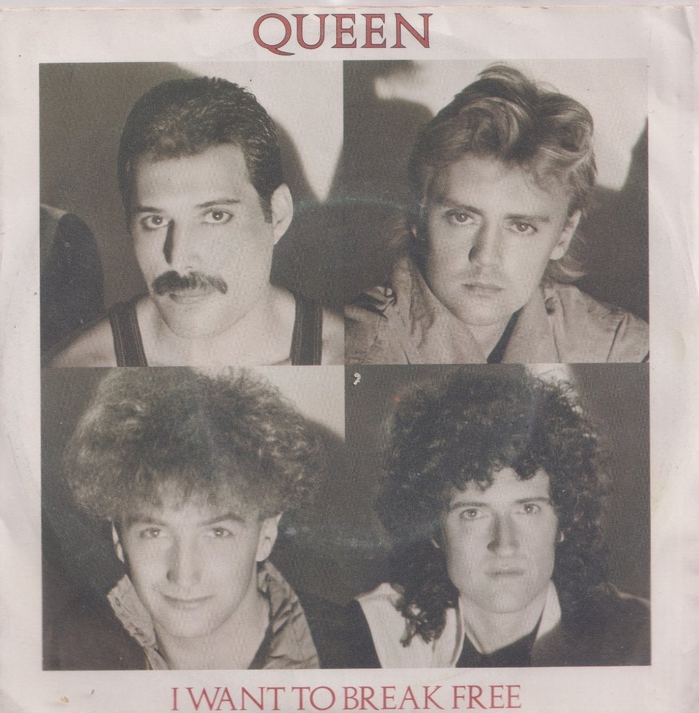 Queen – I want to break free / Machines - Single, Enlèvement ou Envoi, Utilisé, 7 inch, Pop