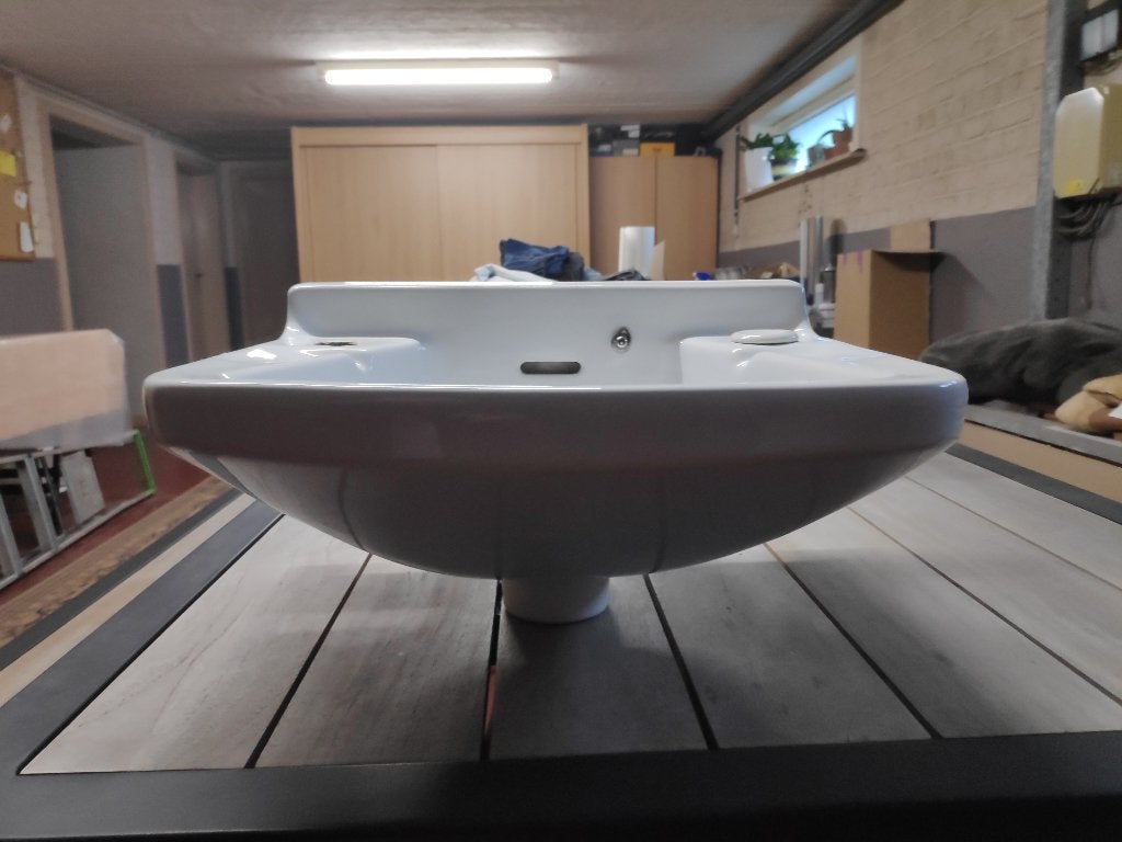 lavabo, Doe-het-zelf en Bouw, Ophalen, Gebruikt, Steen, Wastafel