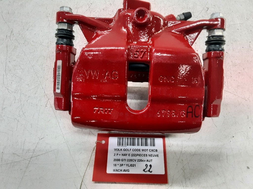ETRIER DE FREIN AVANT GAUCHE Golf VII (AUA) (5Q0105DR), Volkswagen, Volkswagen AG, Utilisé, Kundenbetreuung@volkswagen.de